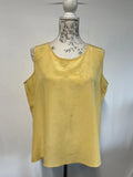 Imogen | M | Yellow Vest top