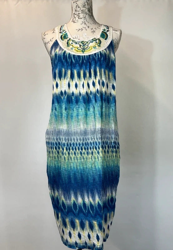 F&F | Size 16 | Multicoloured embroidered dress