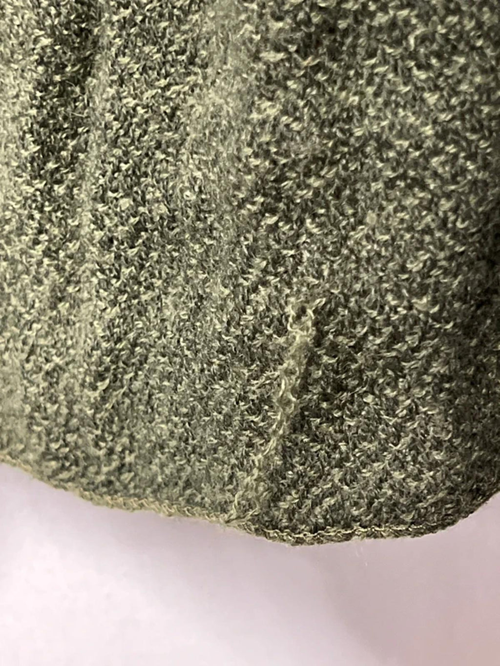 Vintage Ladies Winter Scarf | Green/Khaki
