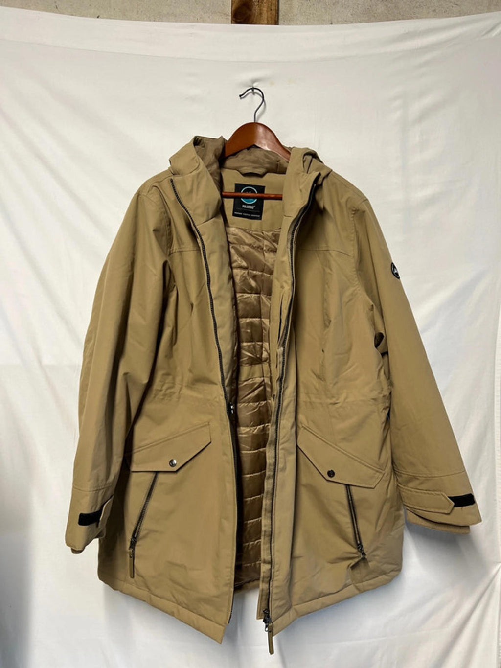 Polarino | Tan Winter Parka | XXL | New No Tags
