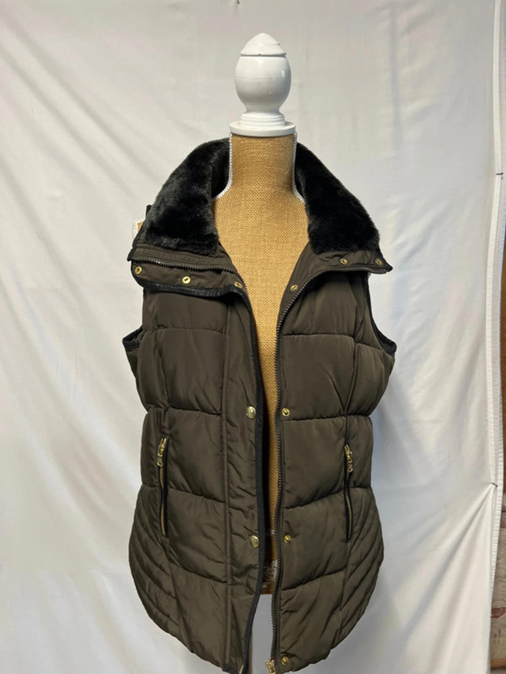 George | 14 | Chocolate Brown Body Warmer |