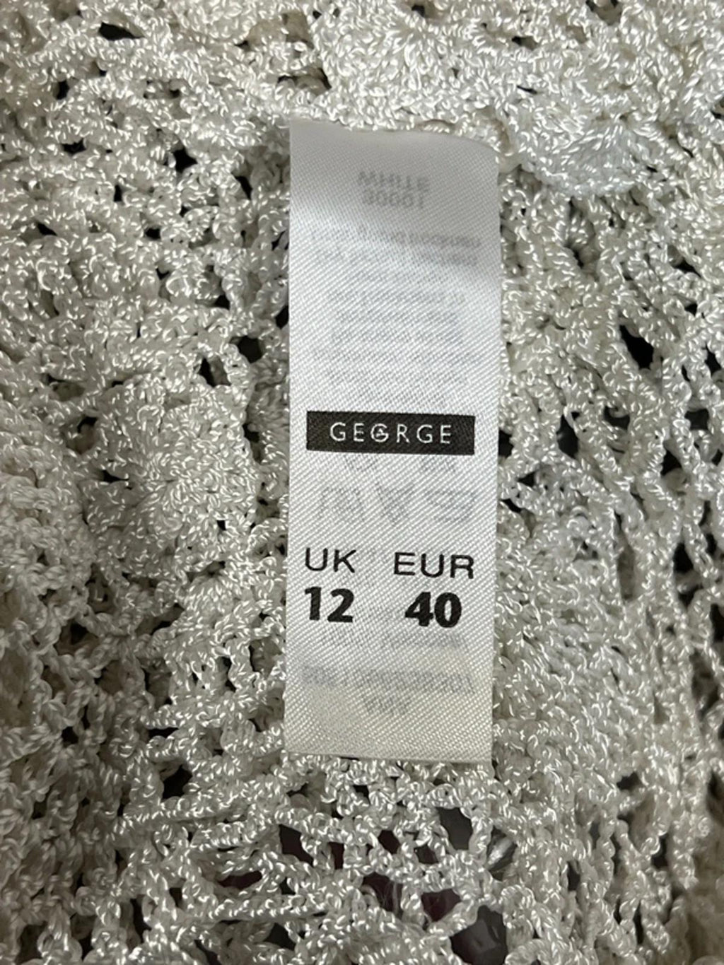 Vintage George | 12 | Cream Lace Bolero Cardigan