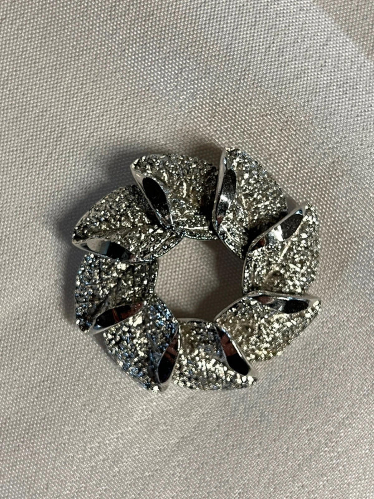 Silver Colored Ladies Brooch