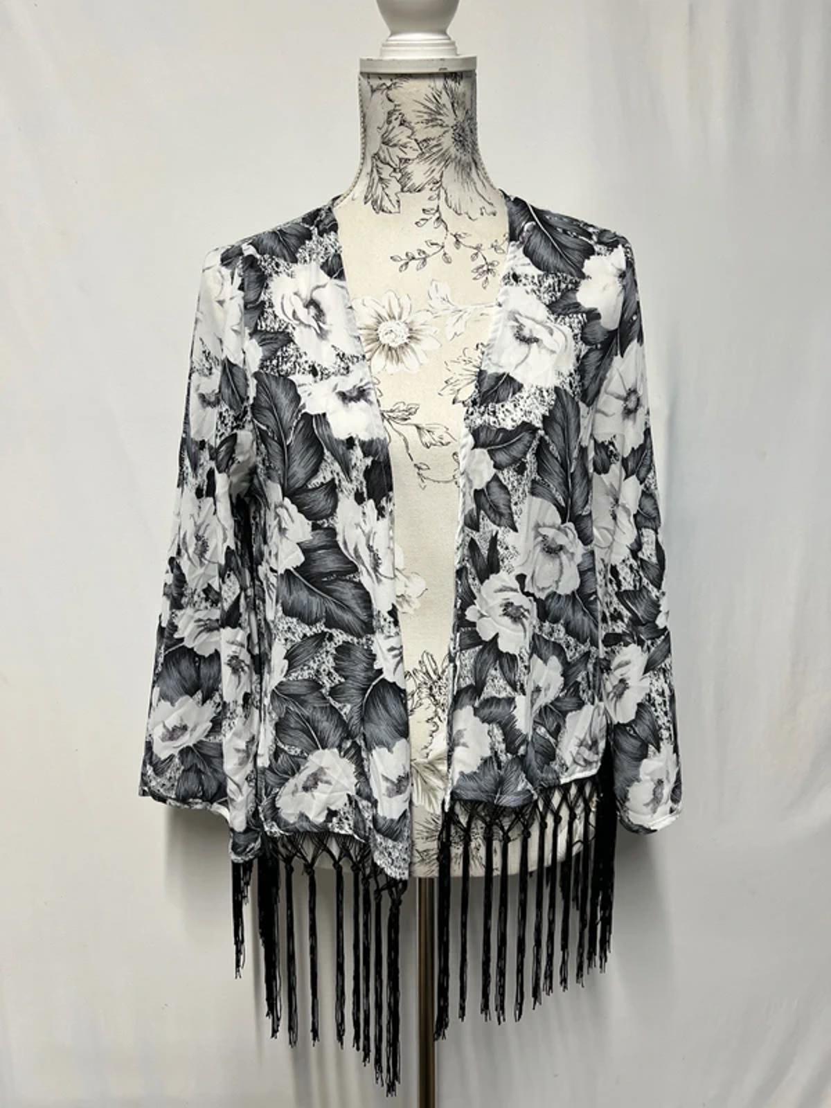 Cherry Koko | S/M | Shawl Blouse | Konochrome