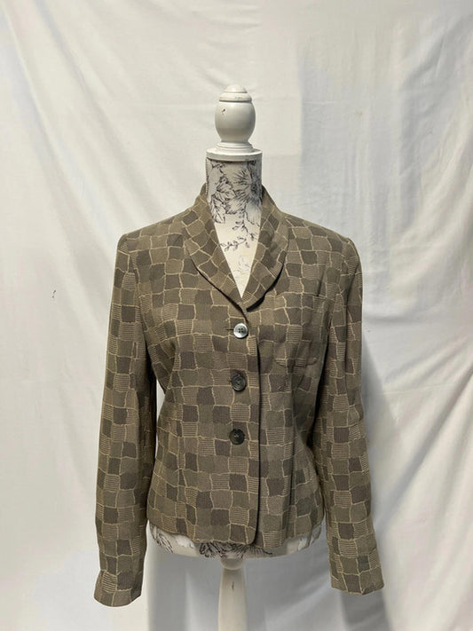 ae boutique | 12| Vintage Blazer | Viscose/Acetate Blend