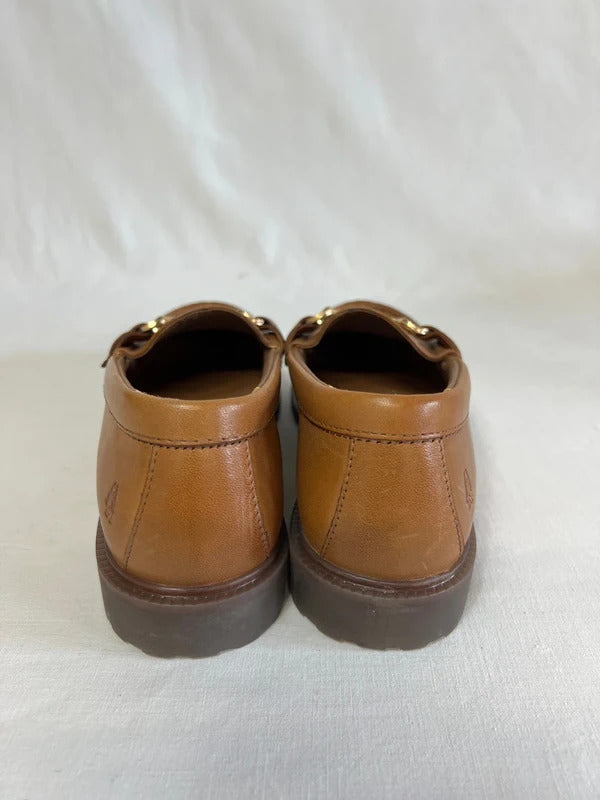 Hush Puppies | Size 3 | Tan leather loafers