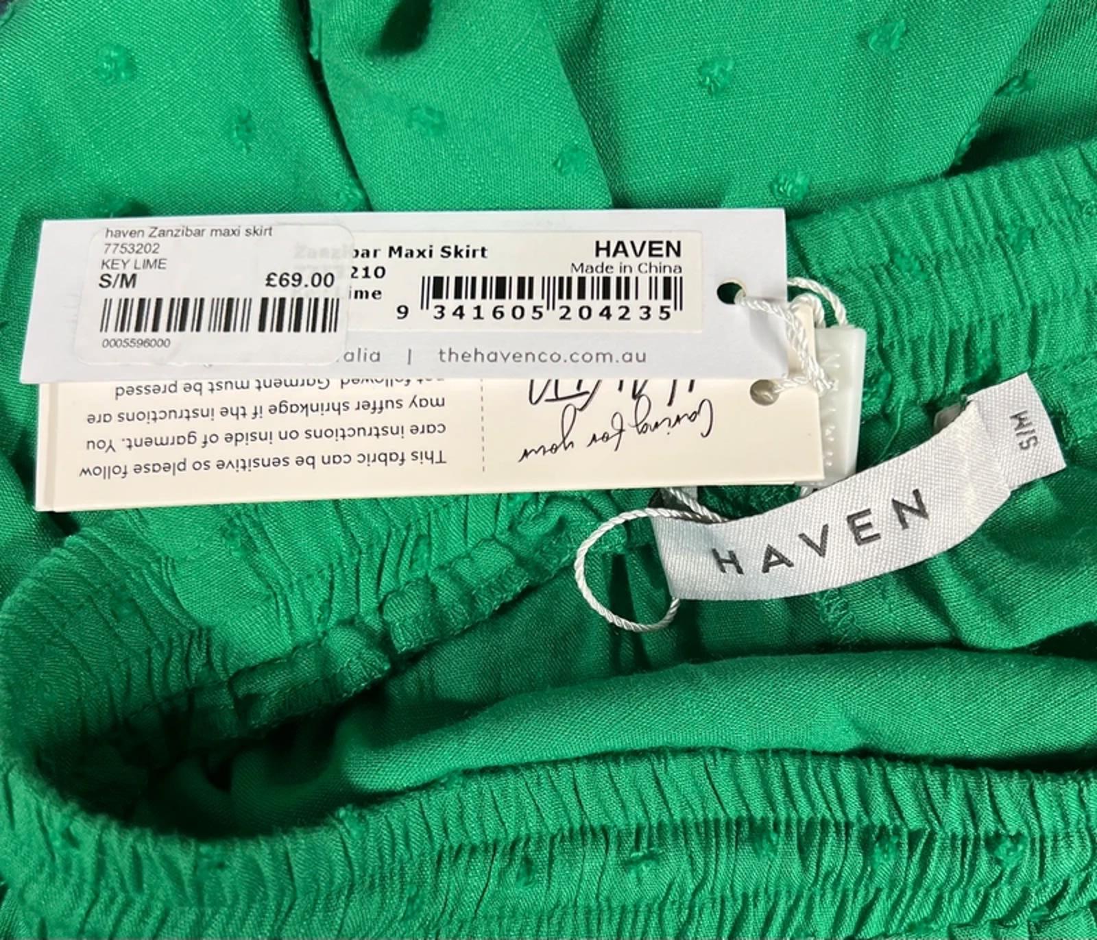 Haven Skirt | S/M | Emerald Green | New With Tags