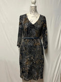 Laura Ashley | Size 14 | Grey Floral Dress