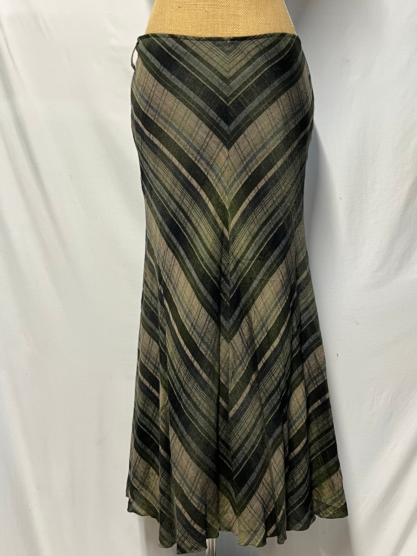 Per Una | 14S | Short Length Khaki Skirt