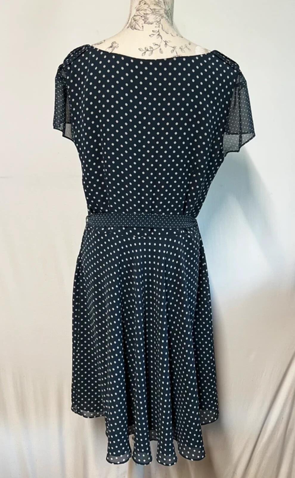 Jasper Conran | 14 | Navy Polka Dot dress