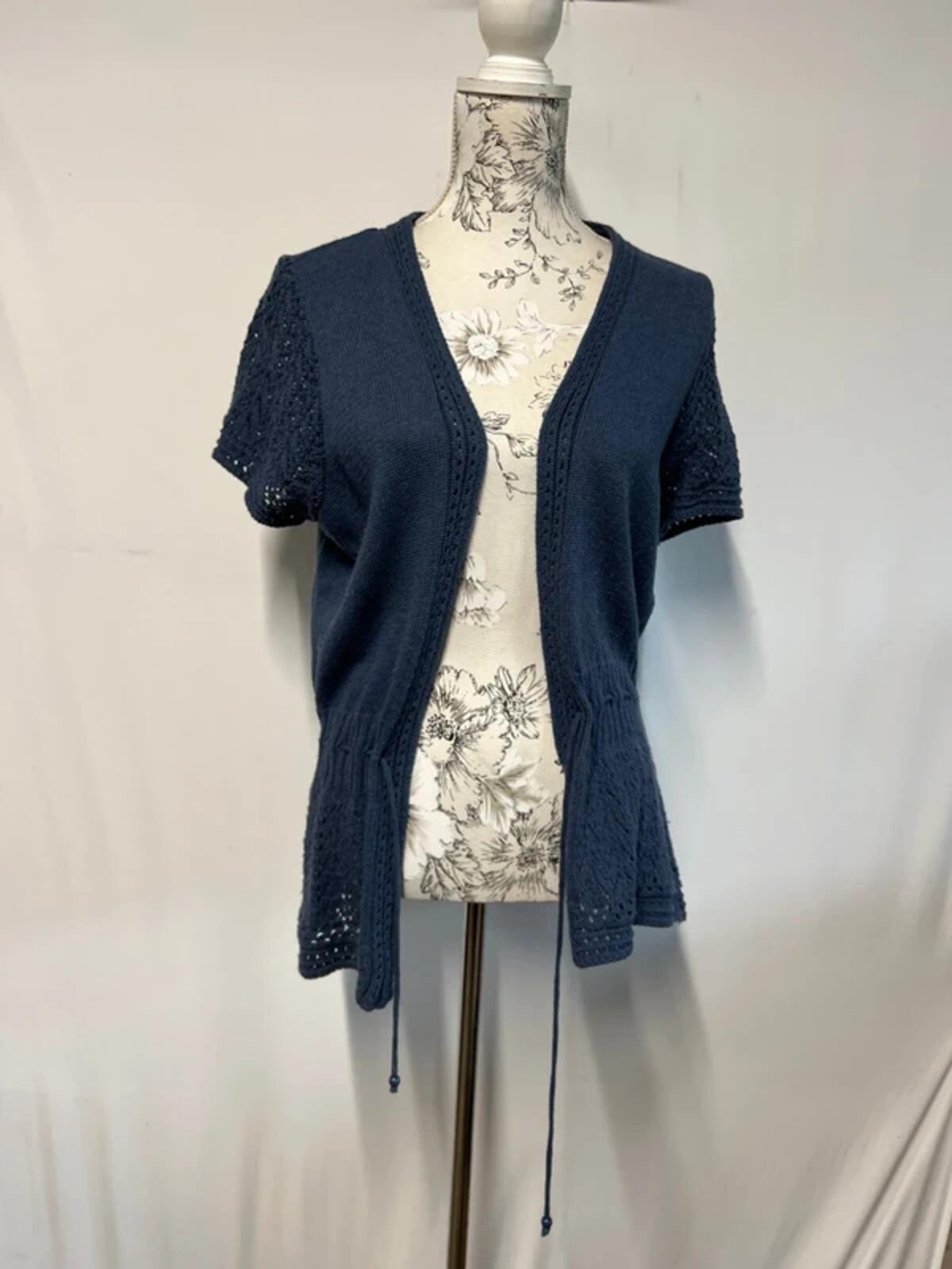 George | 14 | Navy Bolero | Cotton/Acrylic Blend