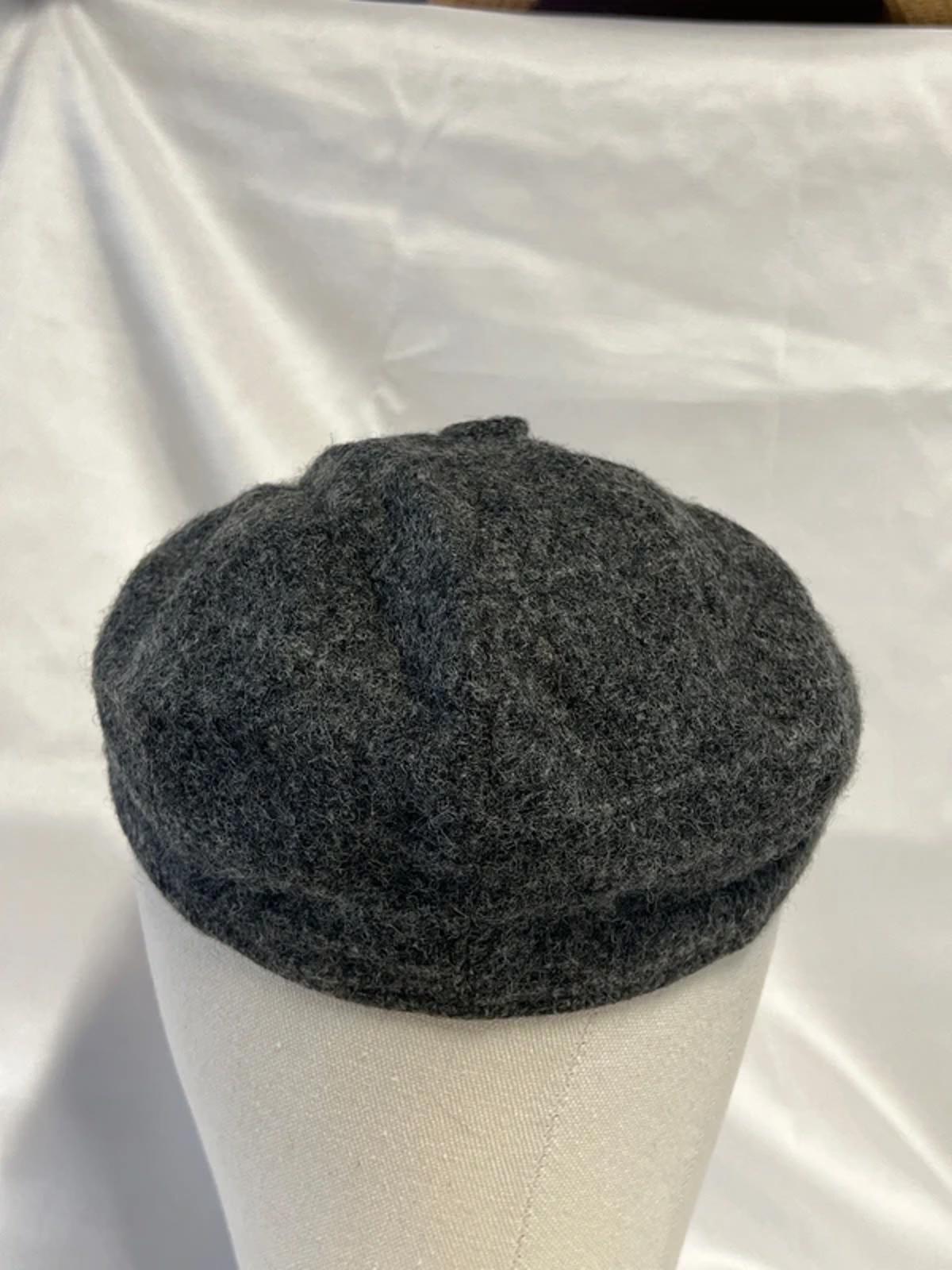 M&S | Grey Baker Boy Hat | 7 1/2