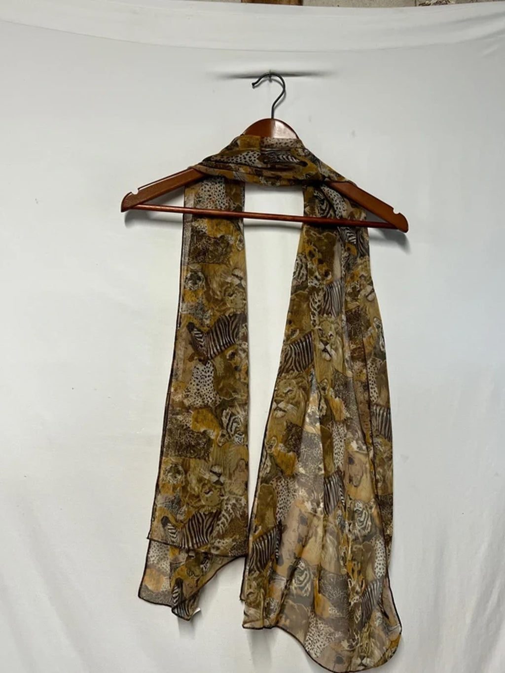 Vintage Style Ladies Scarf | Safari themed