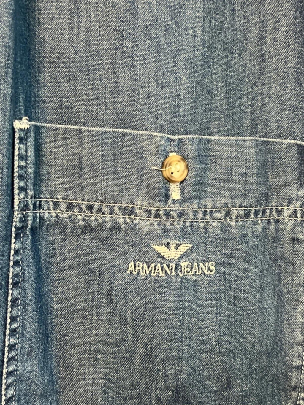 Vintage Armani Jeans | Size 20 | Denim Shirt