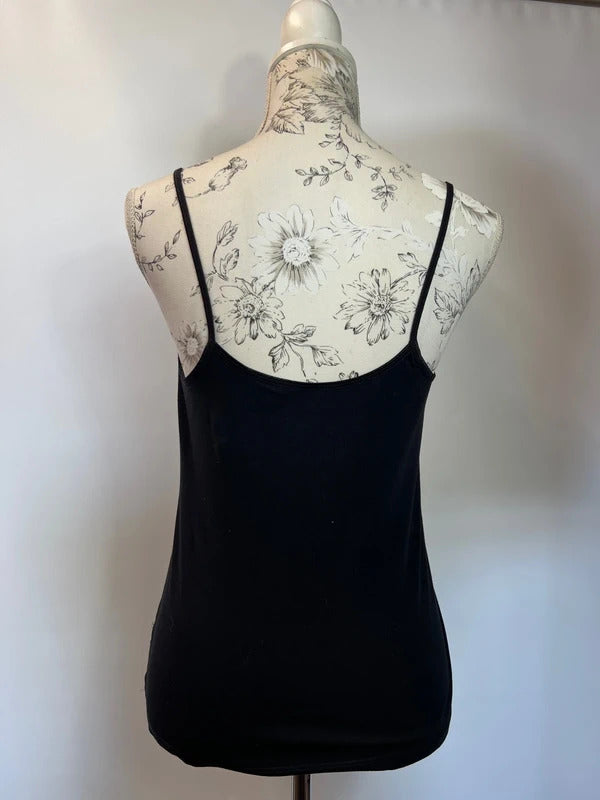 Marks and Spencer | Size 16 | Y2K Black Lace Cami