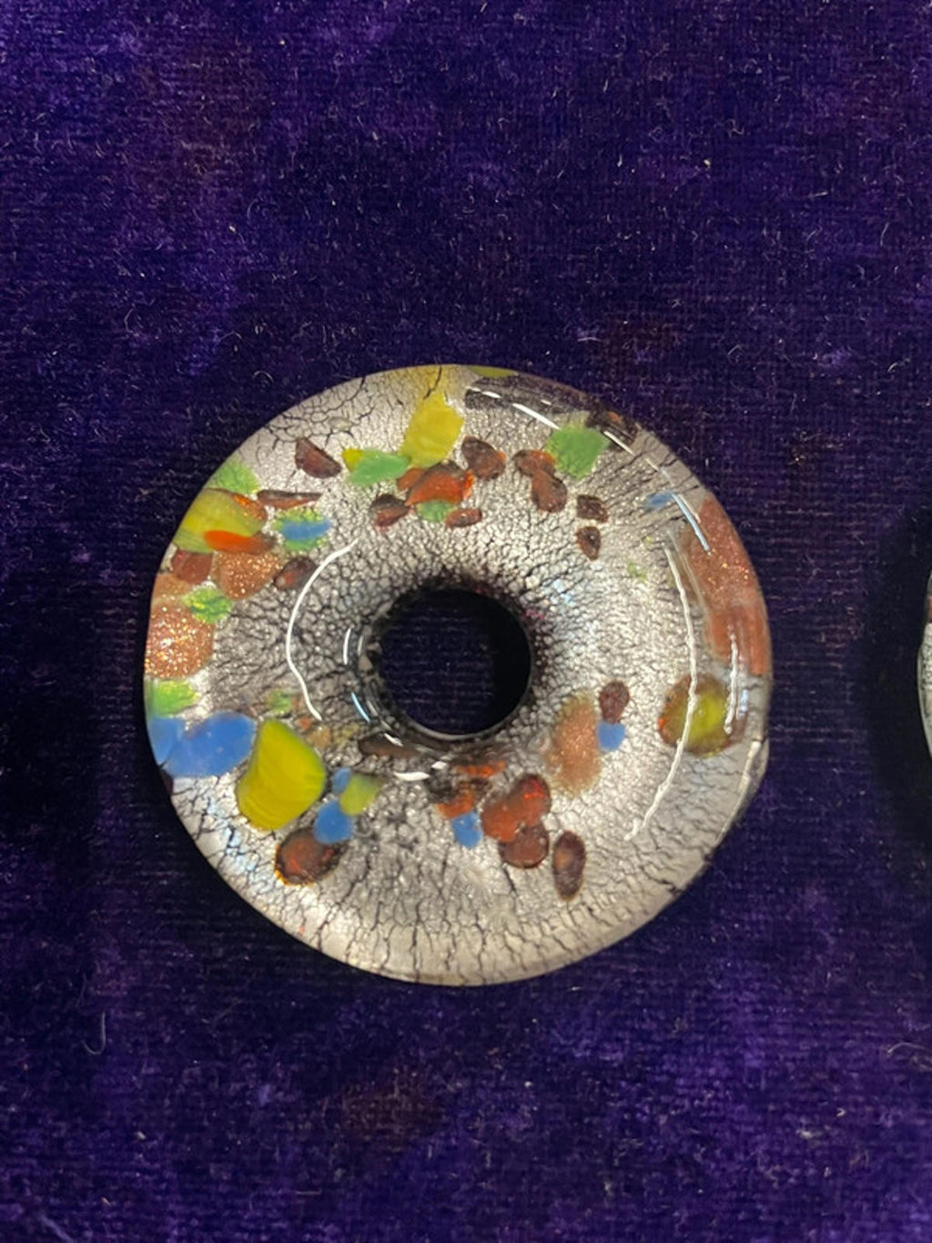 Round Glass Ornaments | Set of 2 | Decorative