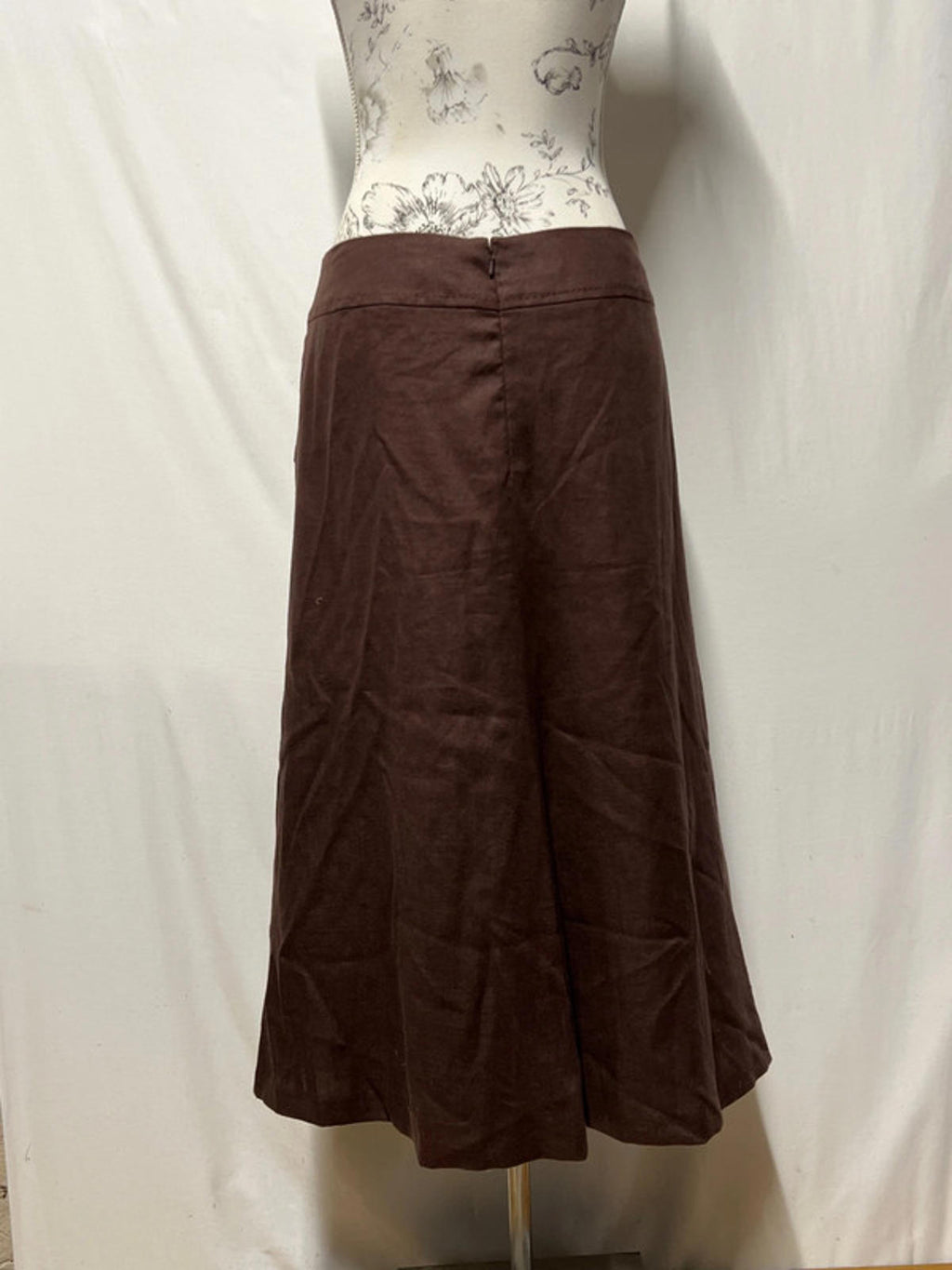 Coast | 12 | Chocolate Brown Long Length Skirt