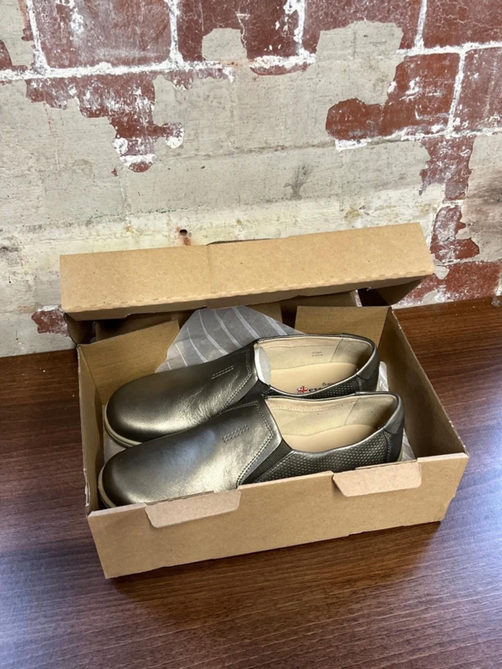 Padders Widefitting | 8 | Pewter Silver Shoes