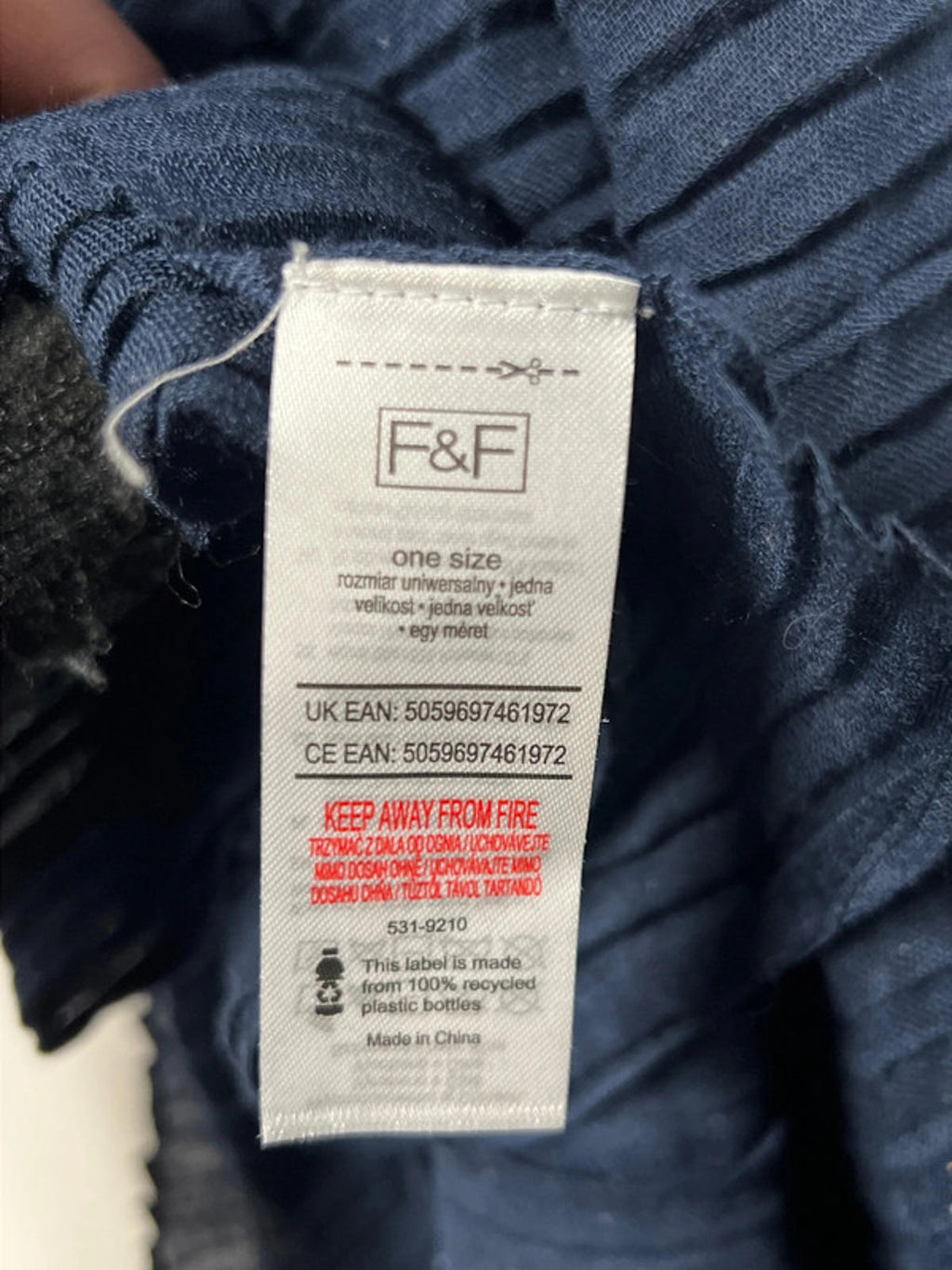 F&F | Navy Scarf | New Never Worn