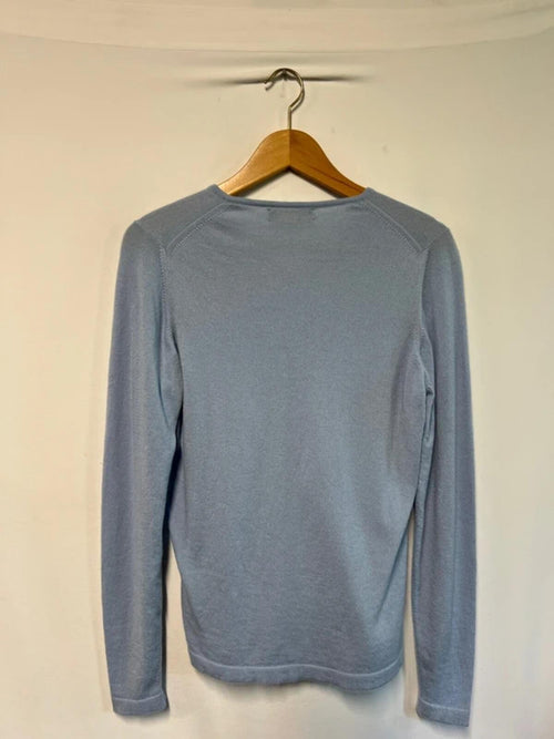 Cameron | Scottish Cashmere | 14 | Eggshell blue jumper