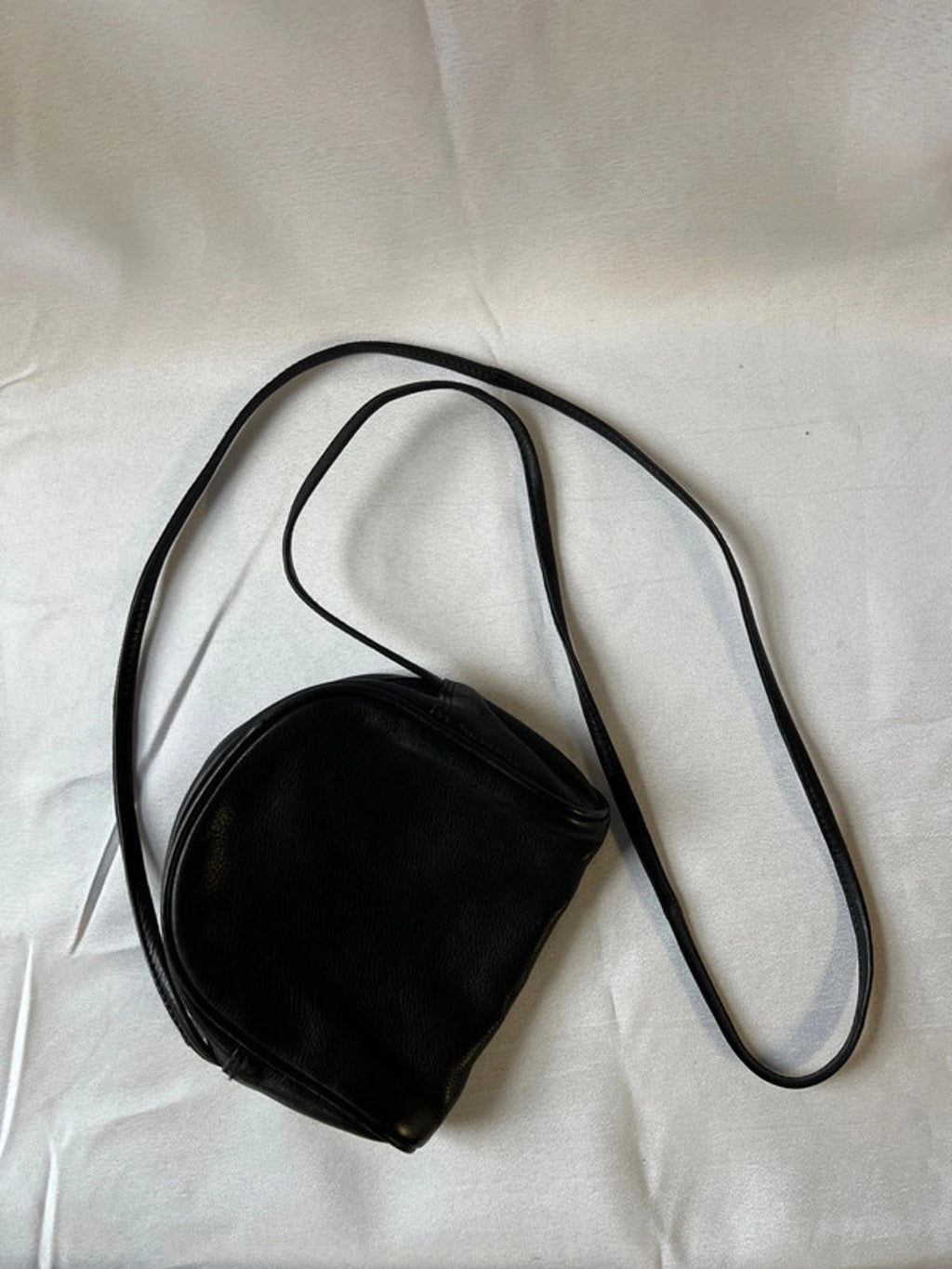 Arrogance | Black Leather Shoulderbag/crossbodybag