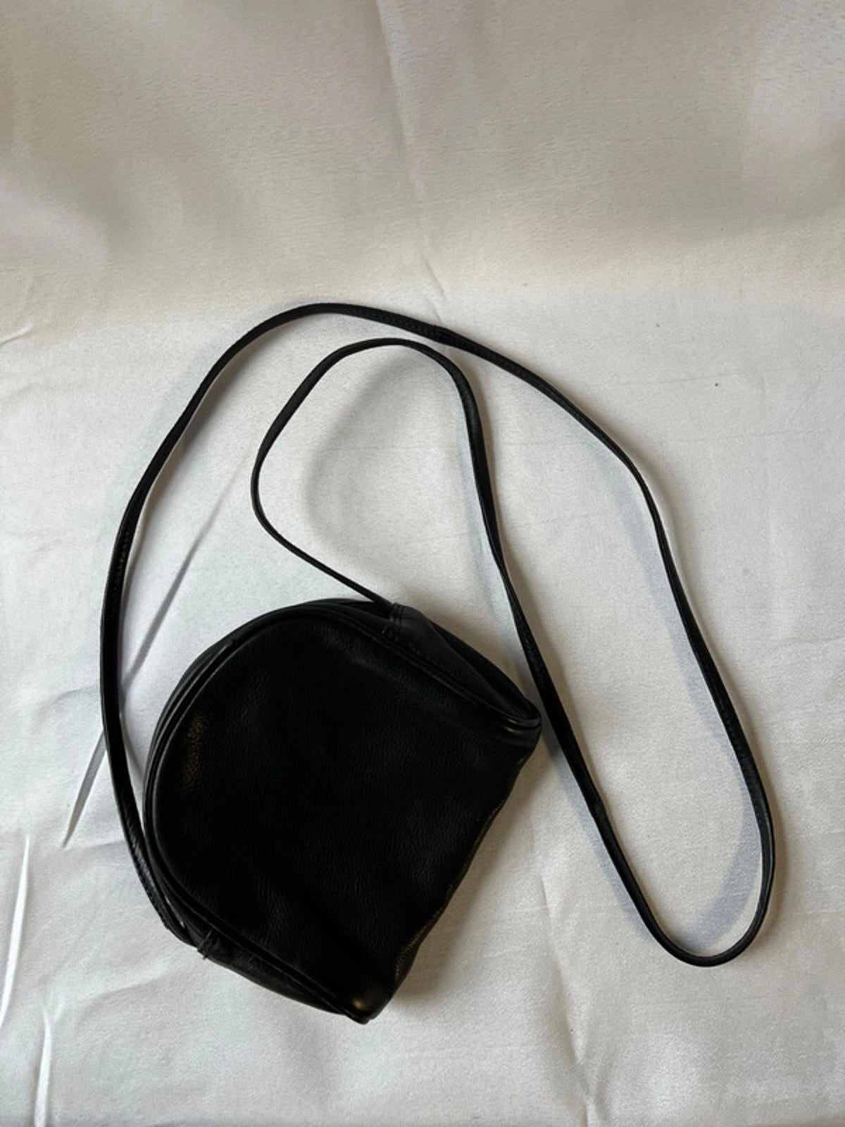 Arrogance | Black Leather Shoulderbag/crossbodybag