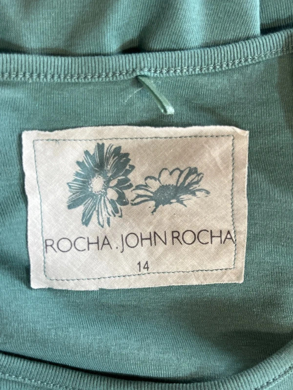 Rocha John Rocha | Size 14 | Teal T-Shirt