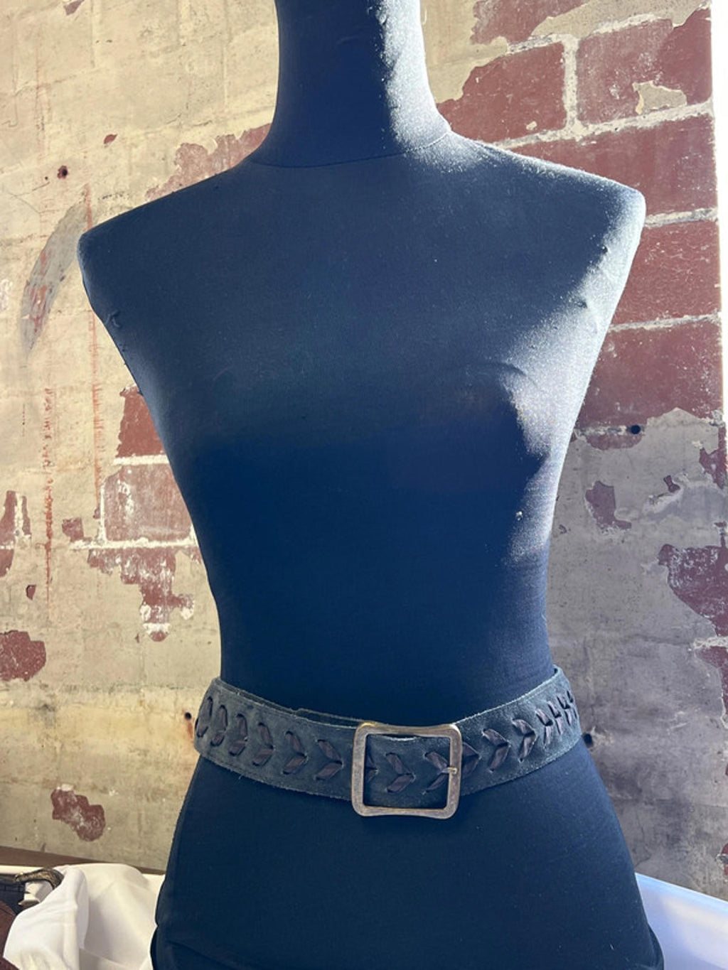 Vintage Brown Belt | Suede | 36” | Great condition