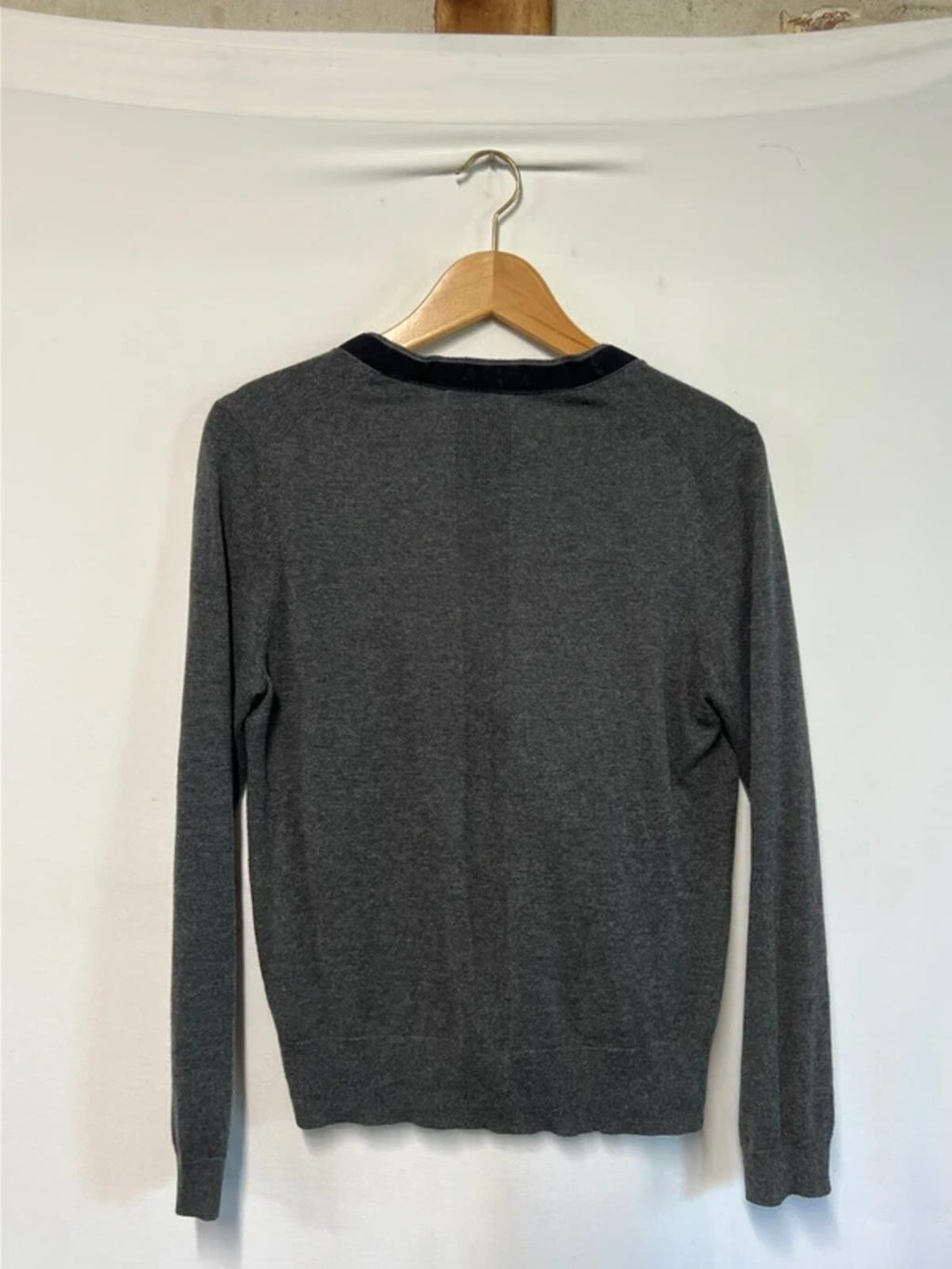 White Stuff | 12 | Grey sweater cardigan long sleeve