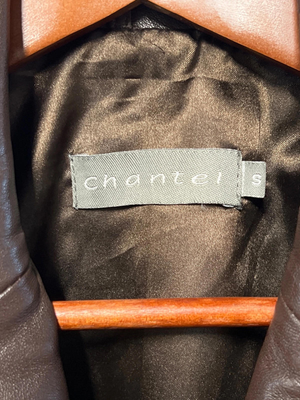 Chantel | S | Chocolate Brown Leather Jacket