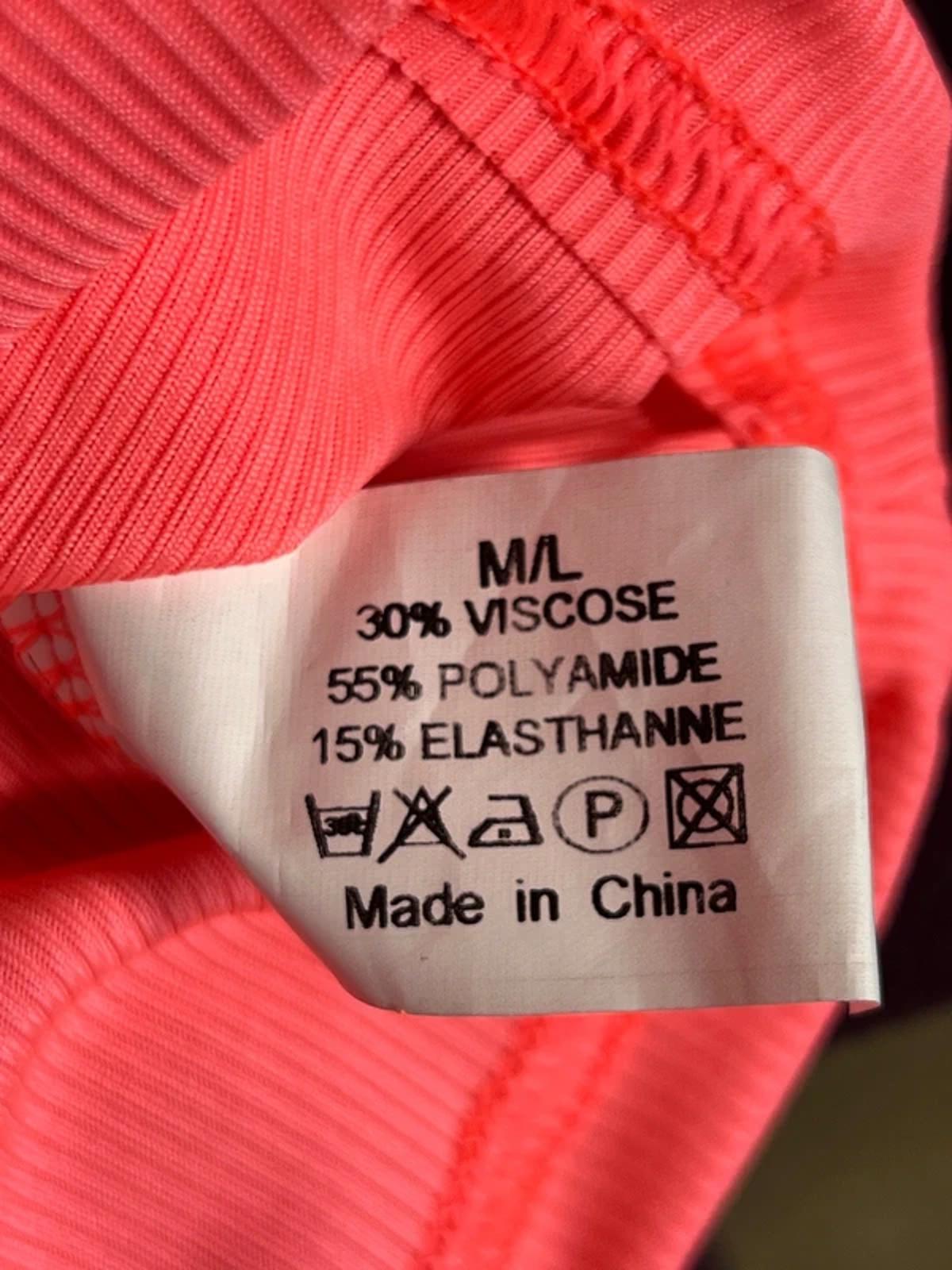 Cherry Koko | M/L | Pink Cropped Long Sleeve Shirt |