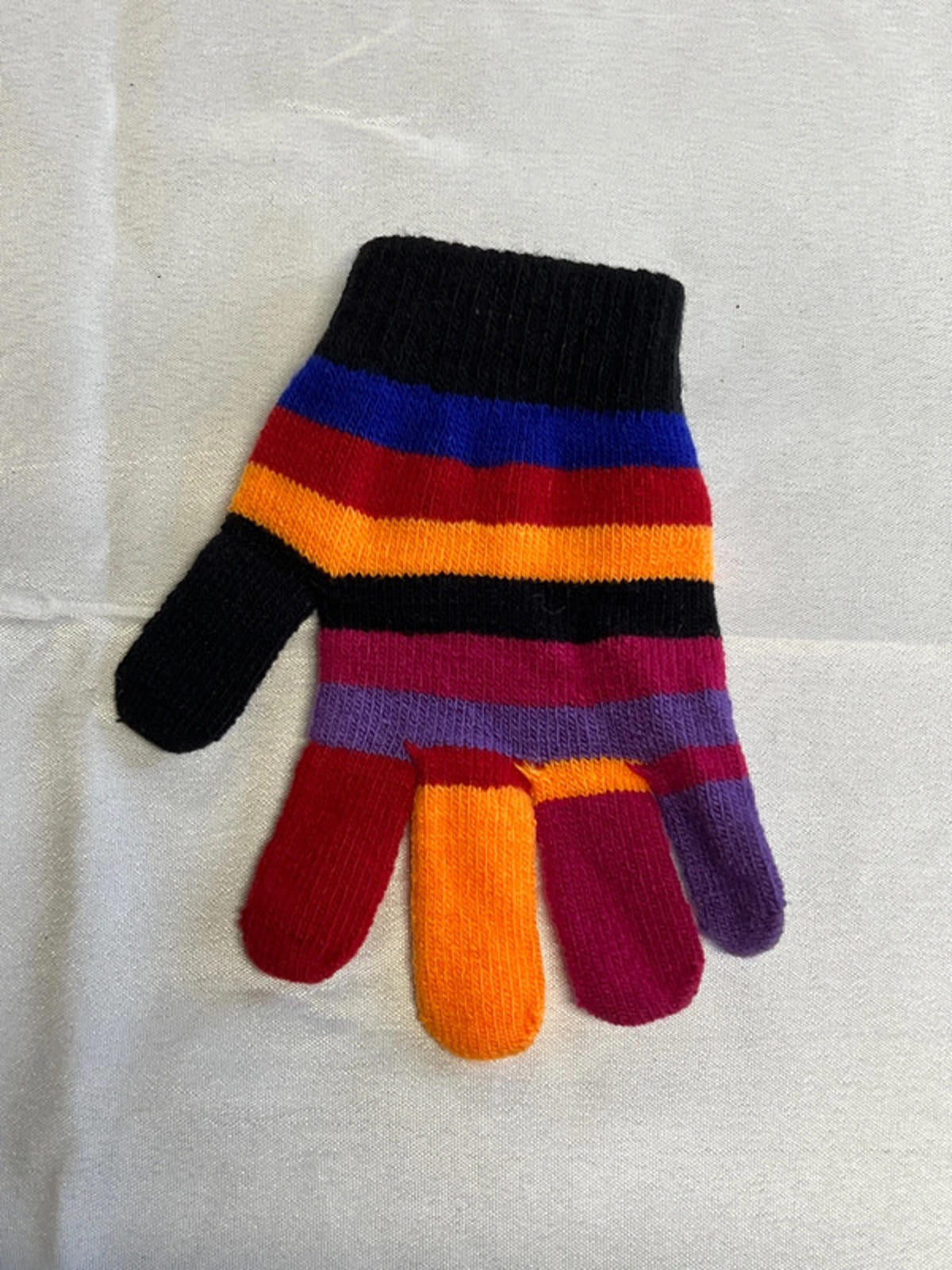 Colourful gloves