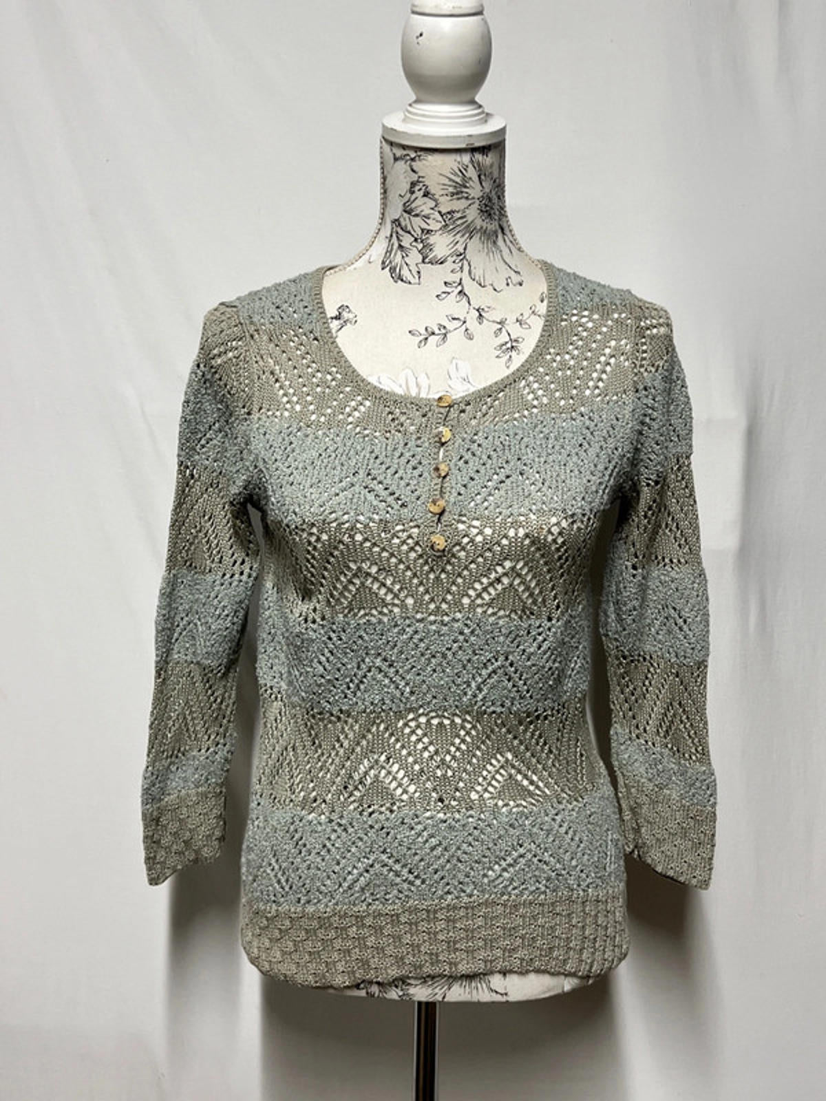 Peruvian Connection | S | Striped Jumper | 100% Cotton