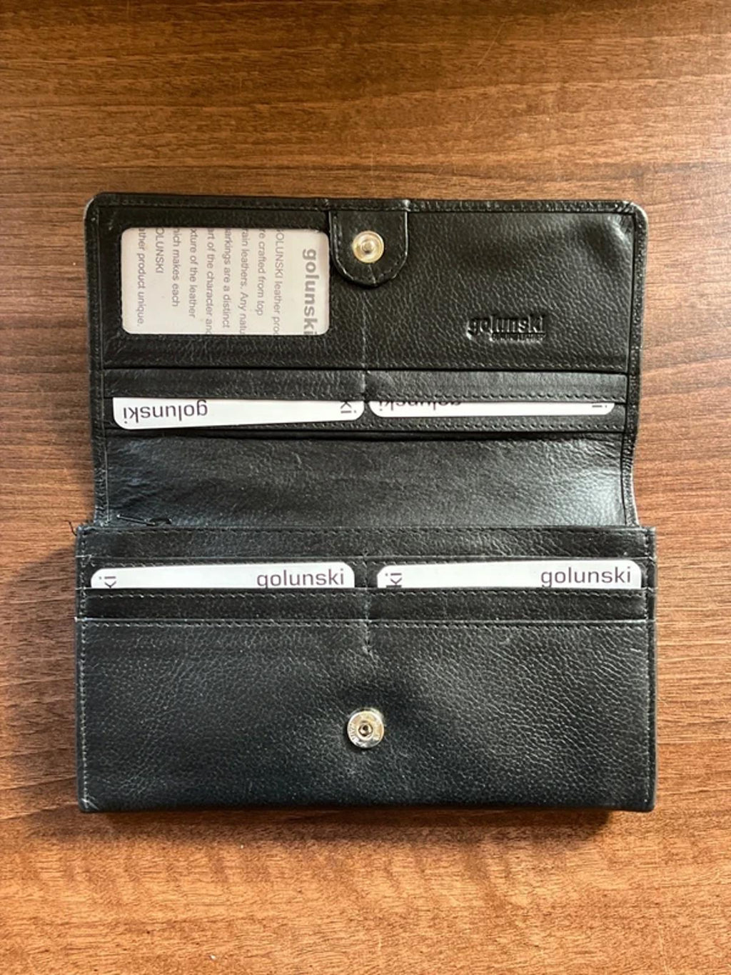 Golunski | Black purse | New With Tags | Leather