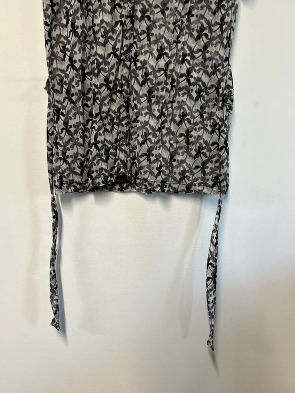 Vintage Mexx | M | Black and White Abstract Shirt