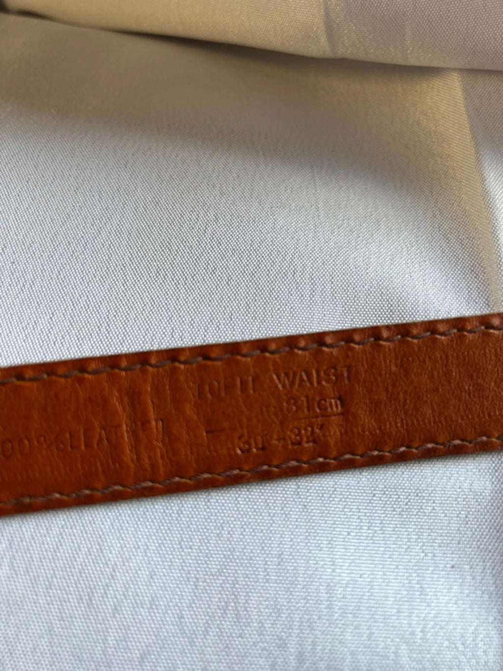 Vintage Canada Belt | Tan | 30 - 32”