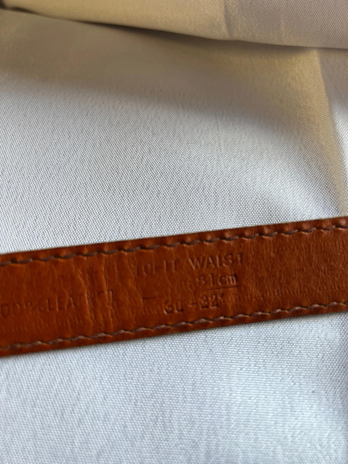 Vintage Canada Belt | Tan | 30 - 32”