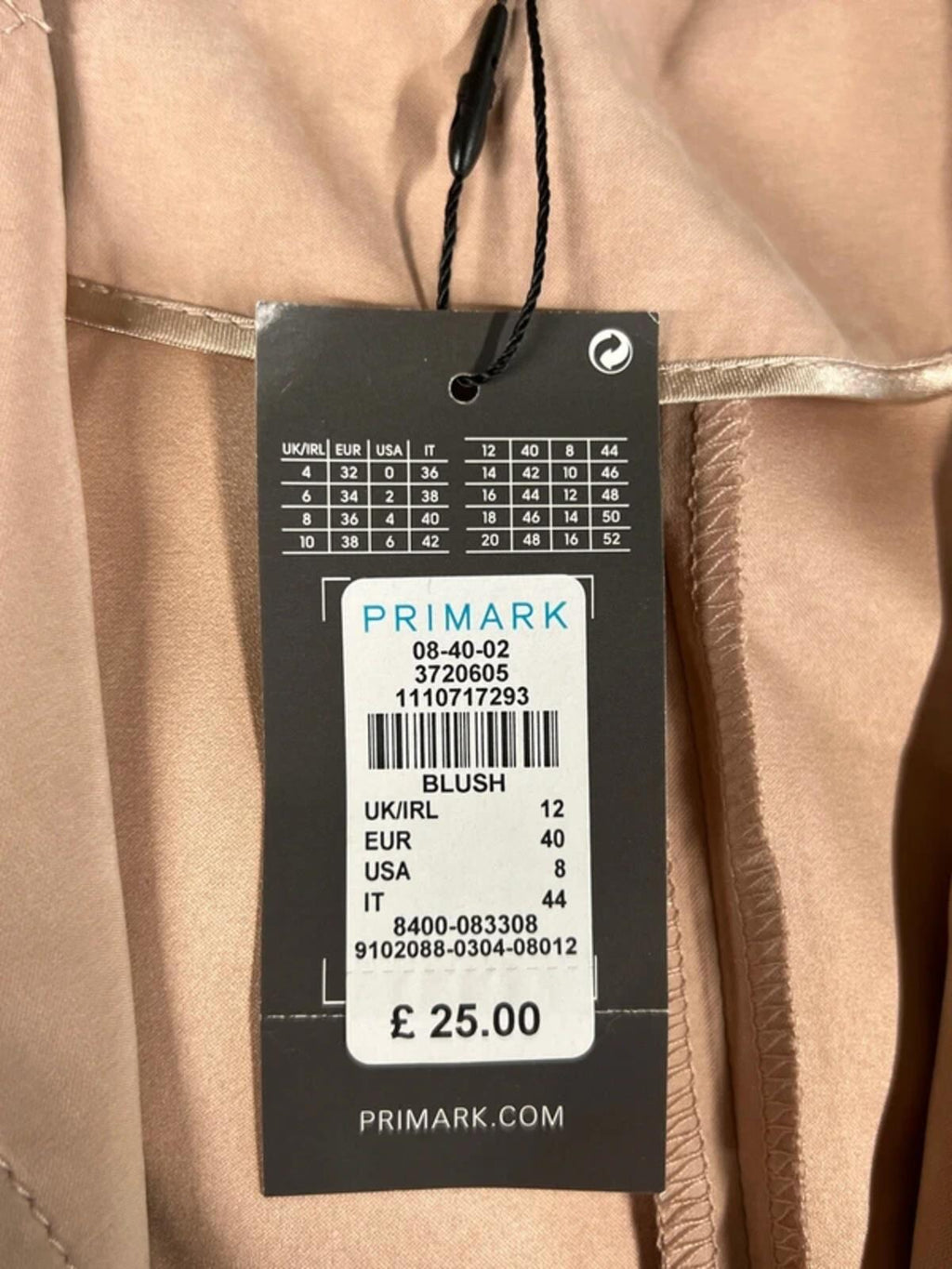 Primark | Size 12 | Pink Trenchcoat | Polyester