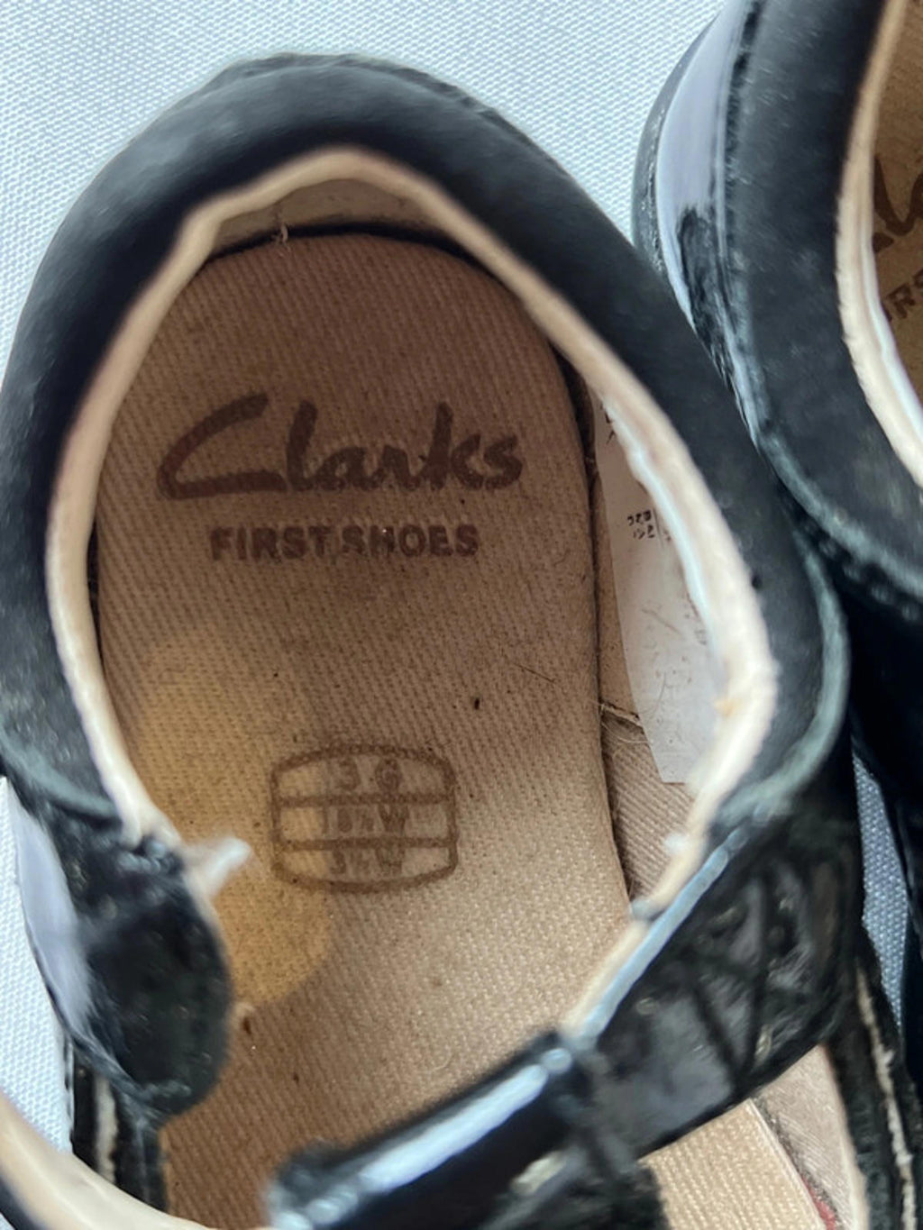 Clarks First Shoes | Size 3 | Patent Leather | Light Up
