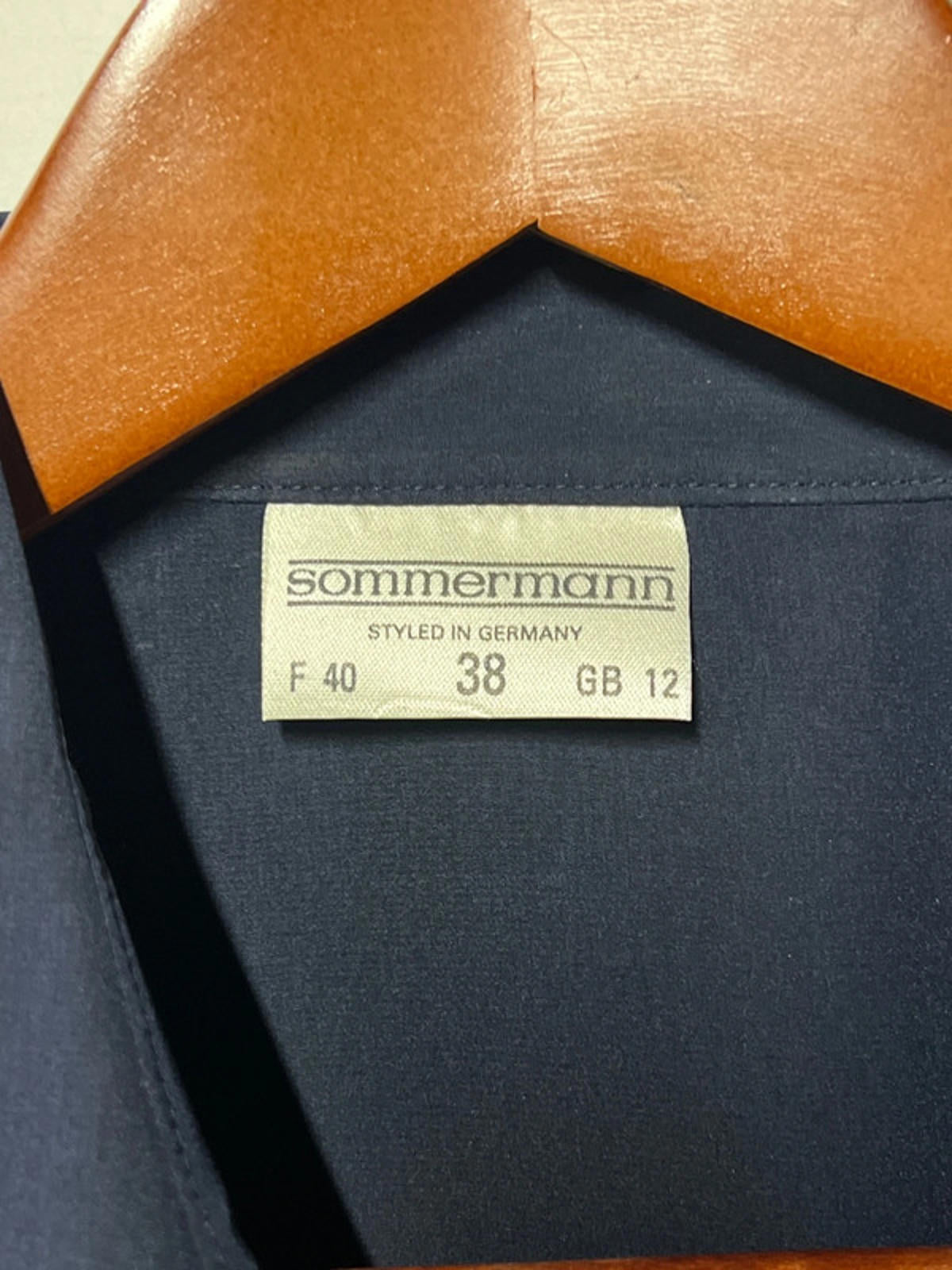 Sommerman Navy Blouse | 12 | New With Tags