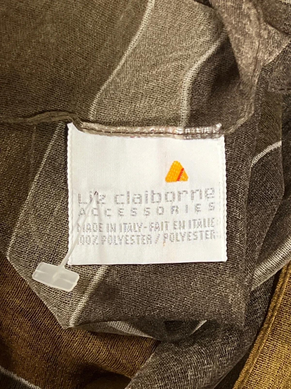 Vintage Liz Clairborne | Ladies Scarf | Chocolate Brown