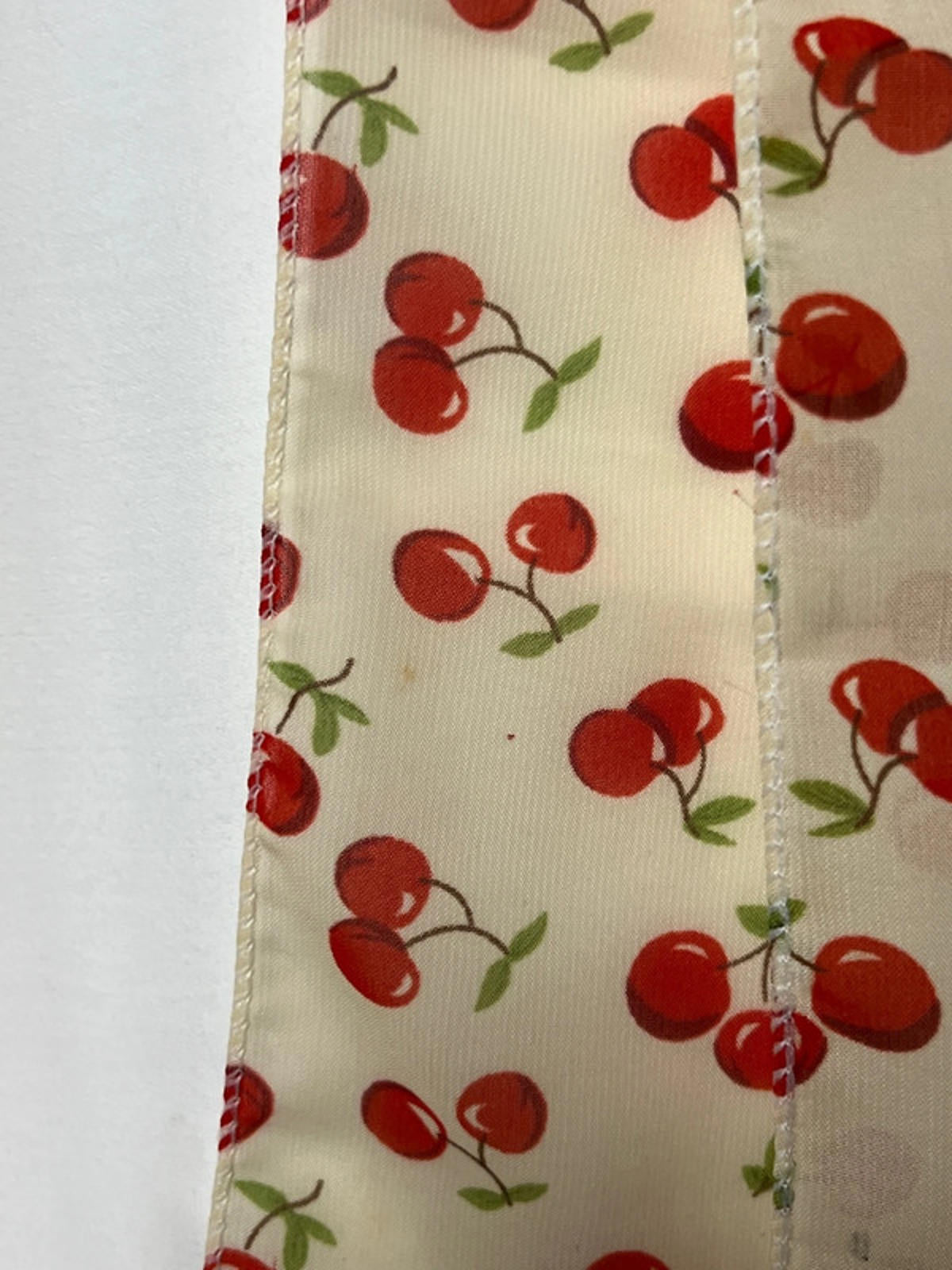Vintage Cherry Ascot/Scarf/Neckatie