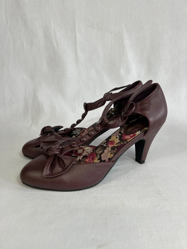 Joe Browns | Size 6 | Maroon heels