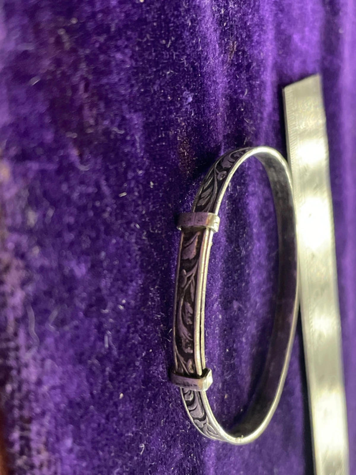 Christening bangle