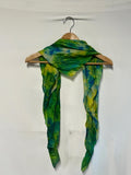 Vintage-Style Emerald Green Scarf
