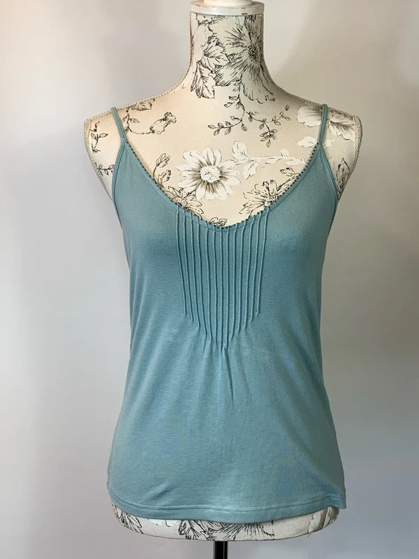 Monsoon | Size 12 | Brand new icy blue embellished V-neck cami