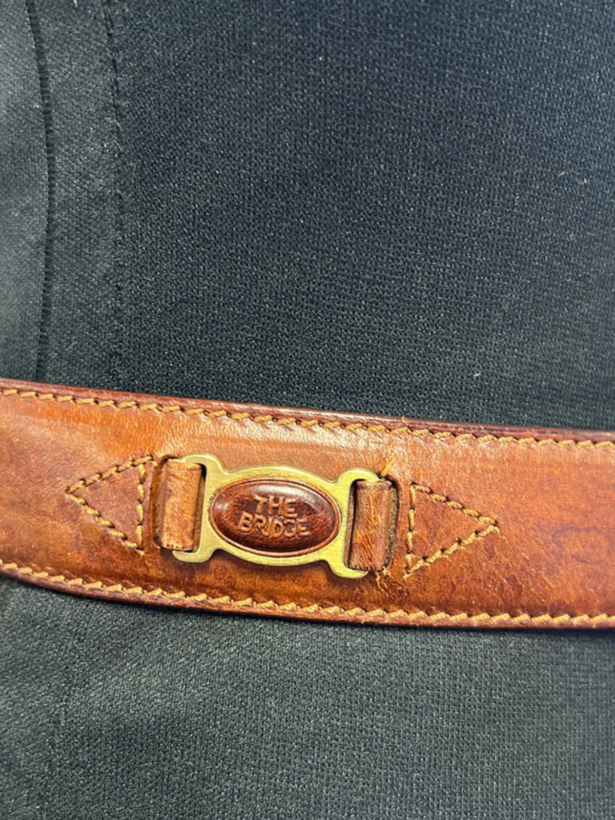 Vintage The Bridge | 29”5’ | Tan Leather Belt
