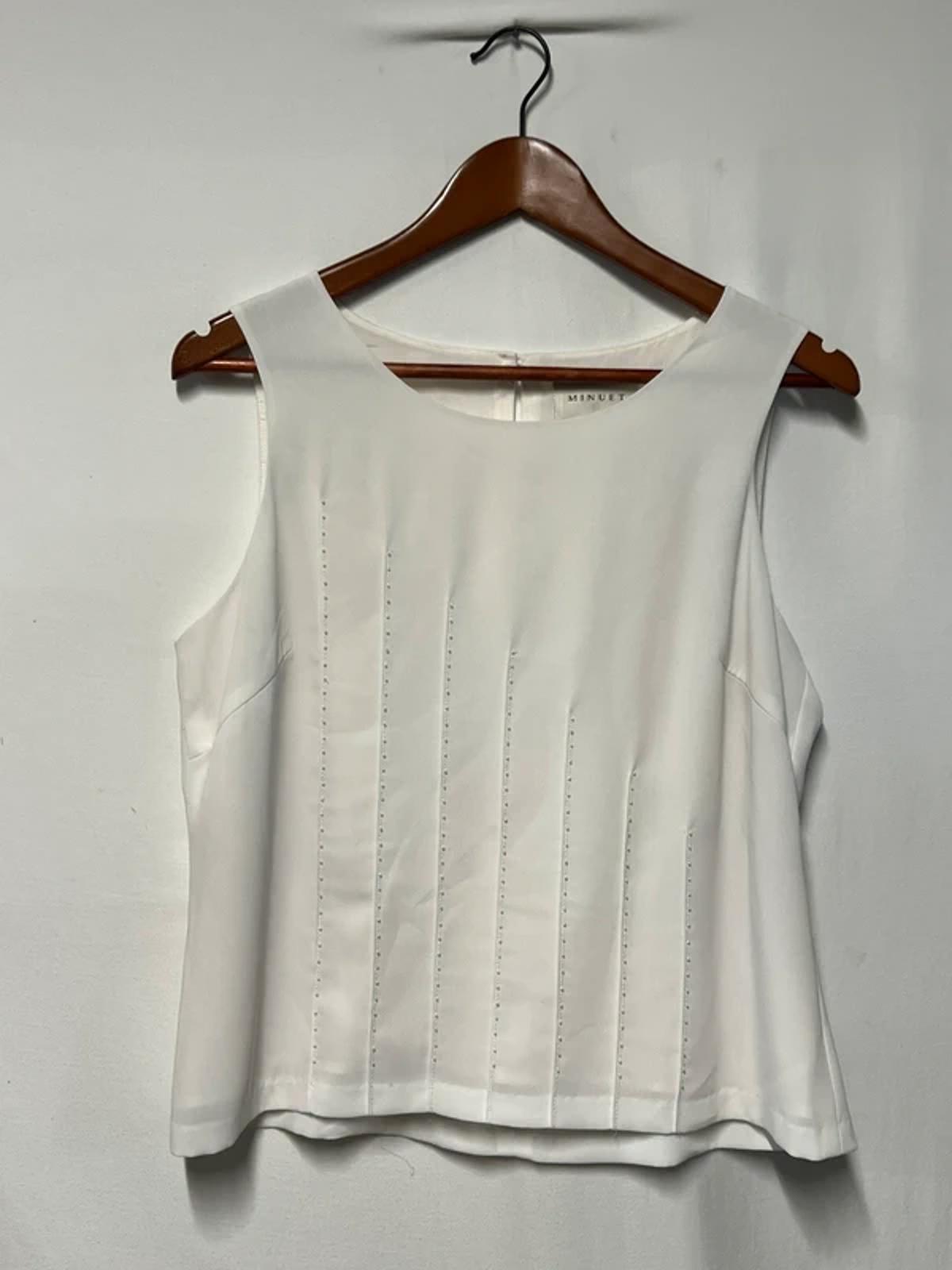 Minuet | Size 14 | White Blouse