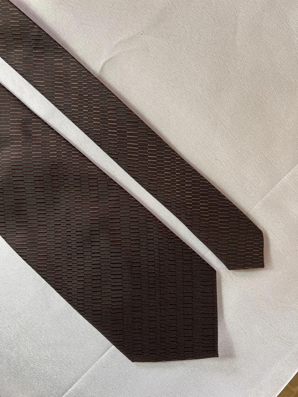 George | Brown Polyester Tie