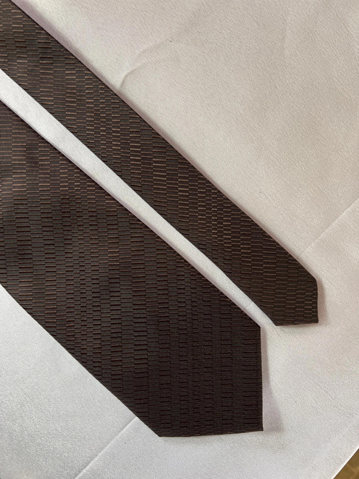 George | Brown Polyester Tie